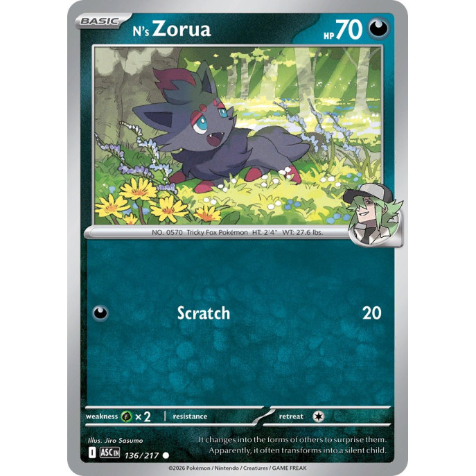 Ns Zorua | 136/217