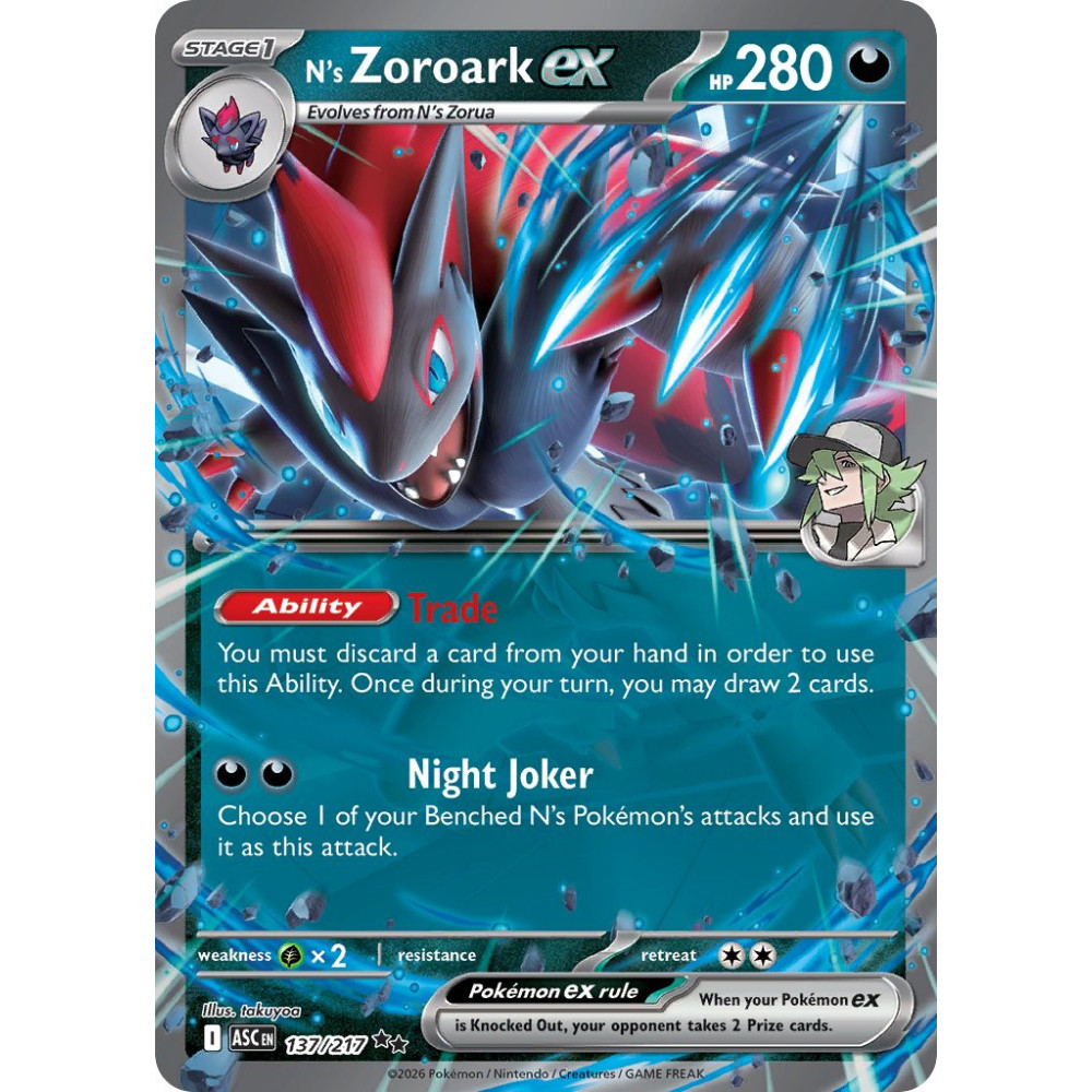 Ns Zoroark Ex | 137/217