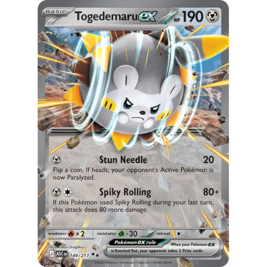 Togedemaru Ex | 149/217