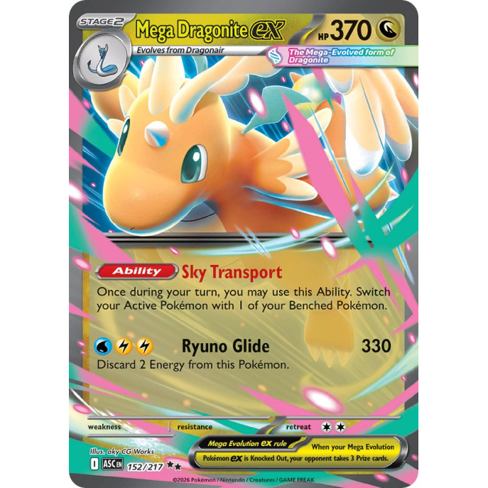 Mega Dragonite Ex | 152/217