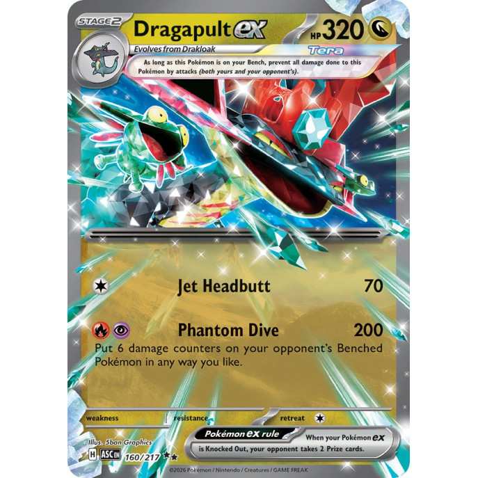 Dragapult Ex | 160/217