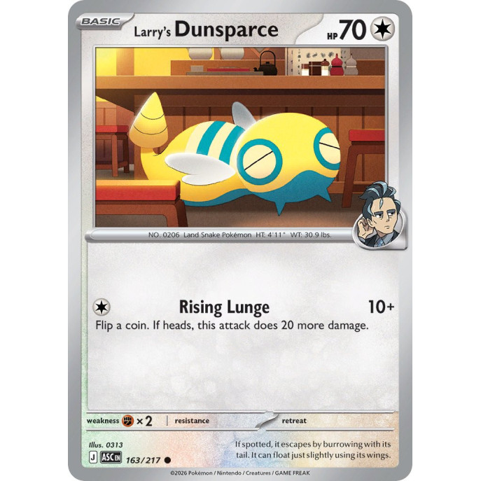Larrys Dunsparce | 163/217