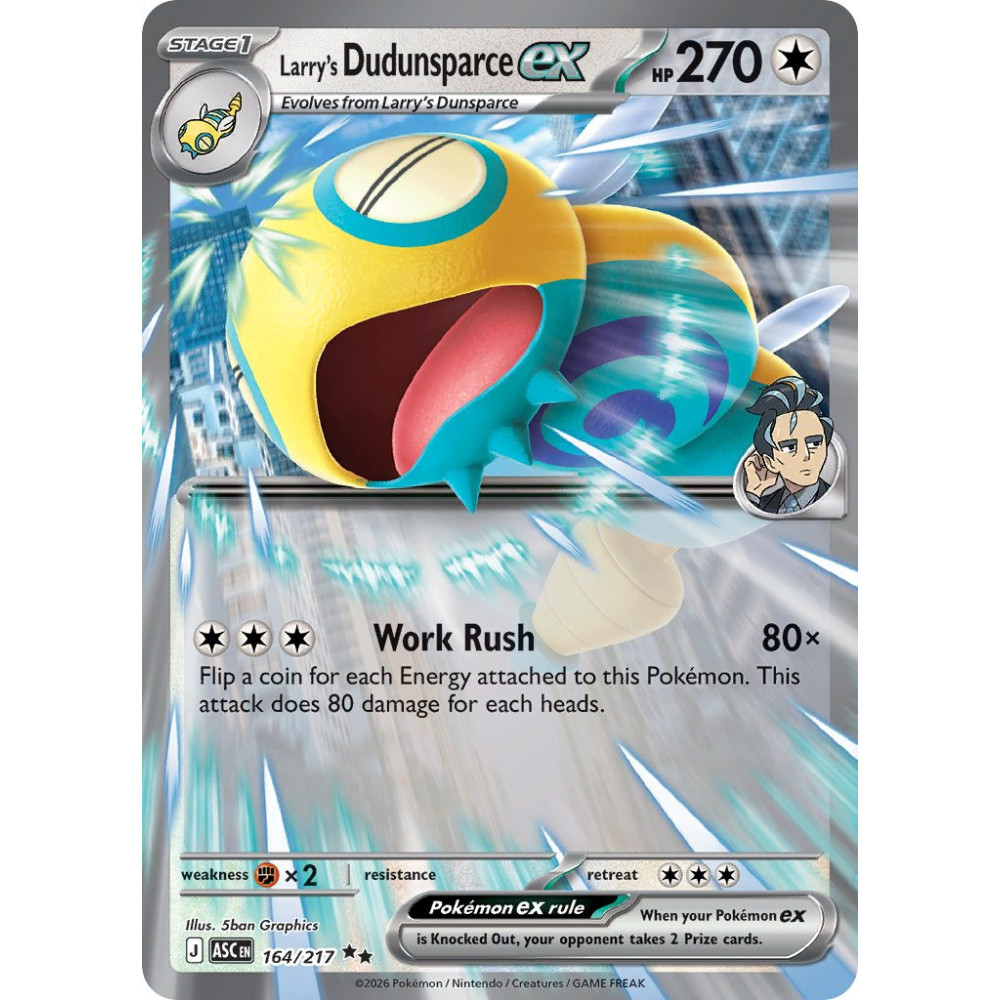 Larrys Dudunsparce Ex | 164/217