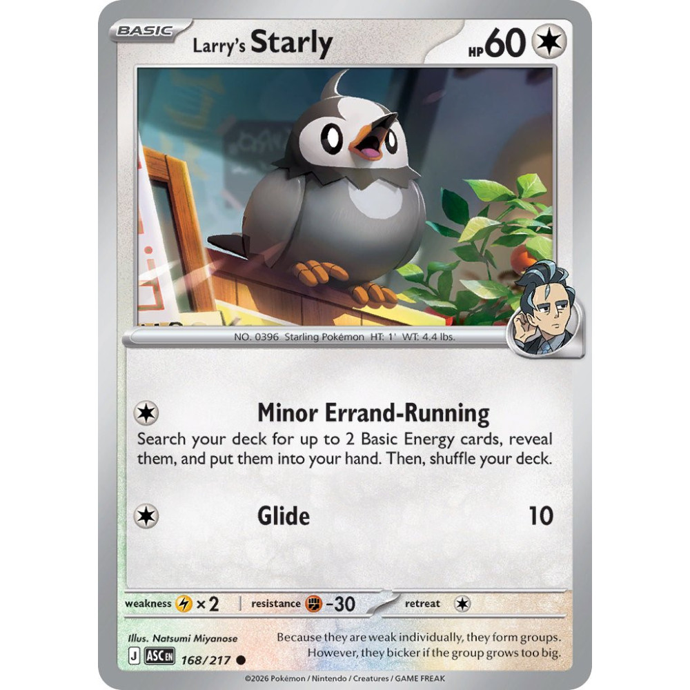 Larrys Starly | 168/217