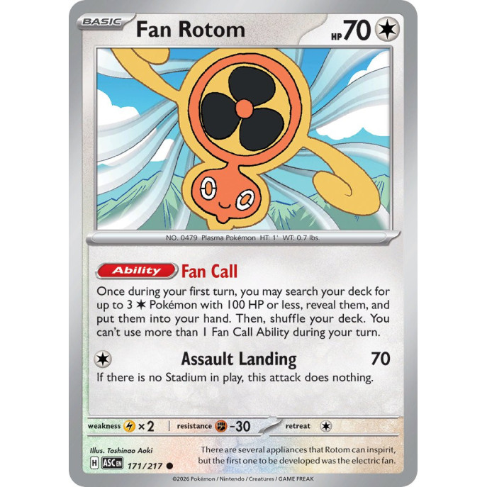 Fan Rotom | 171/217