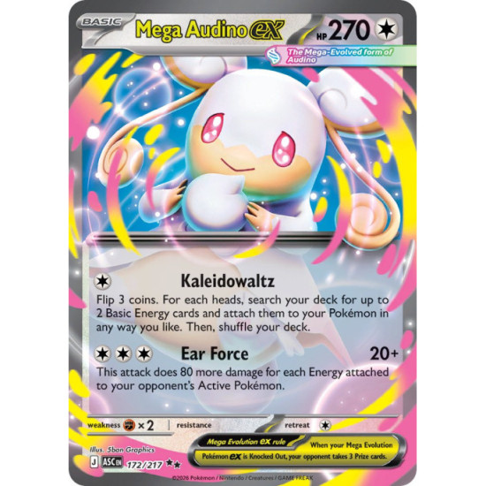 Mega Audino Ex | 172/217