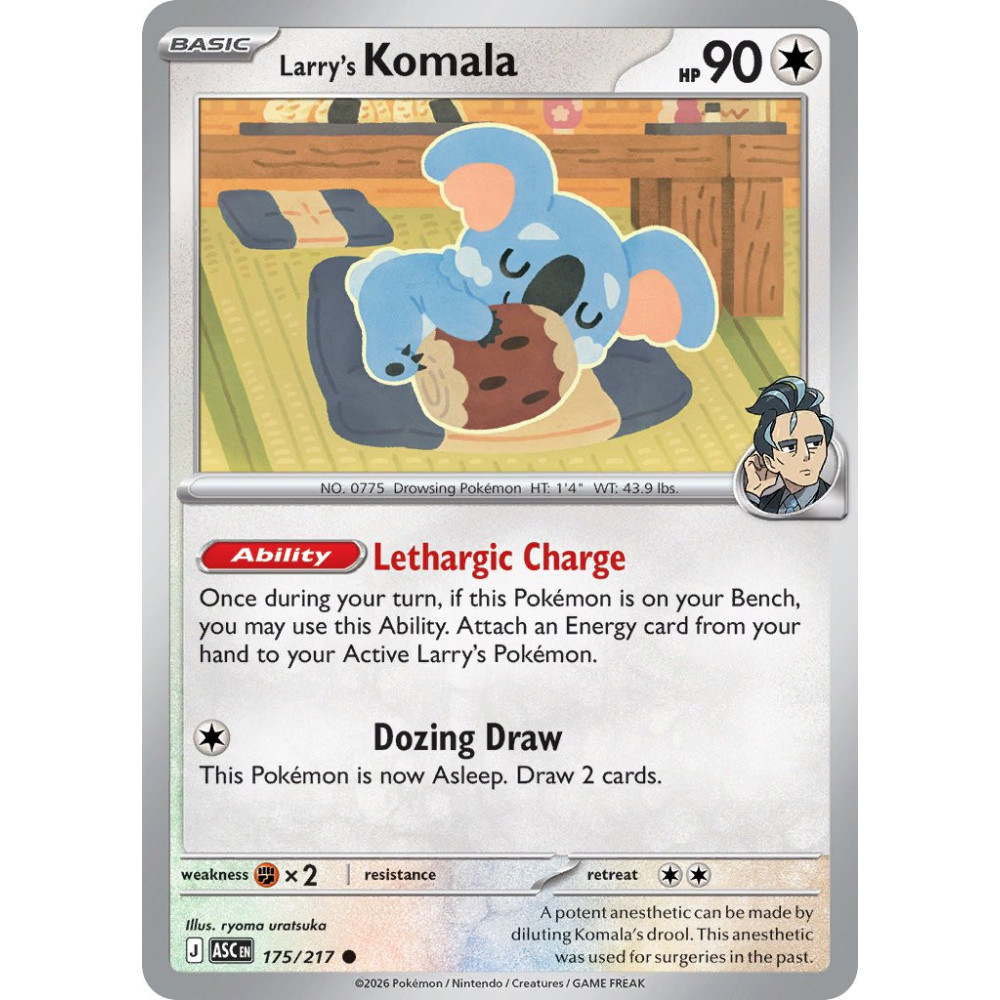 Larrys Komala | 175/217