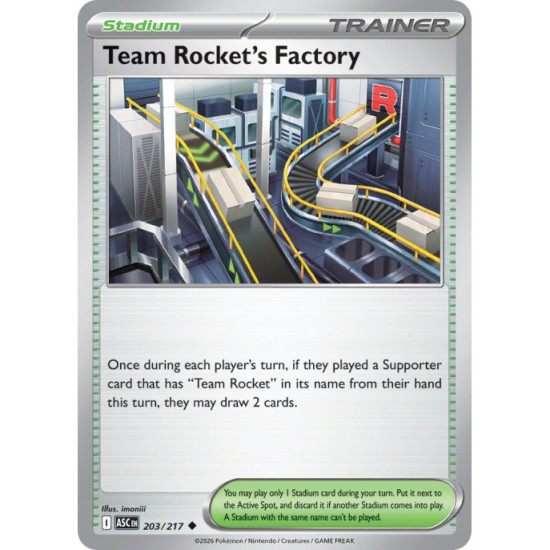 Team Rockets Factory | 203/217
