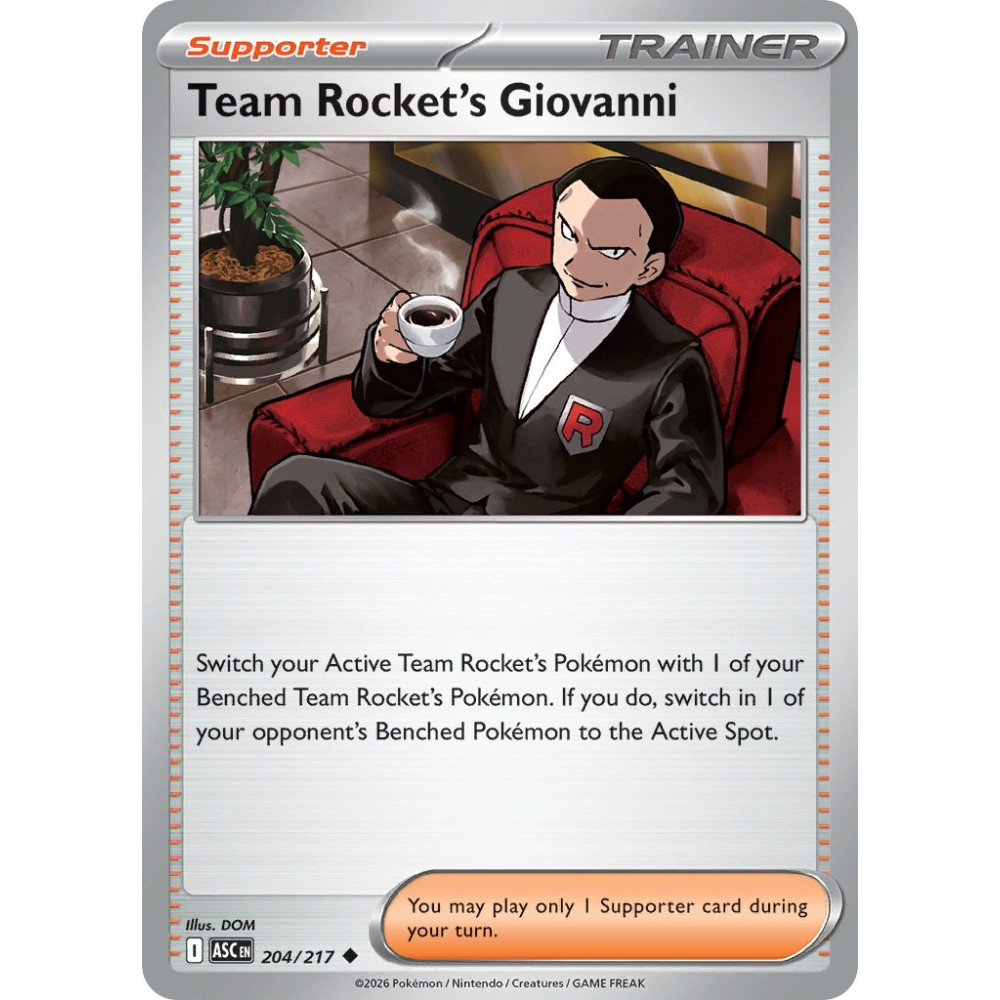 Team Rockets Giovanni | 204/217