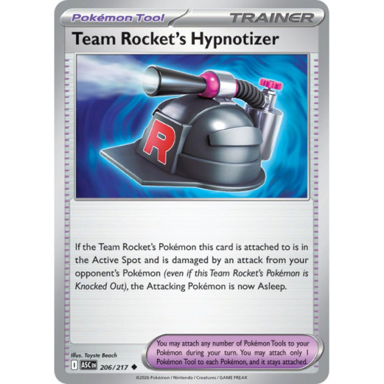 Team Rockets Hypnotizer | 206/217