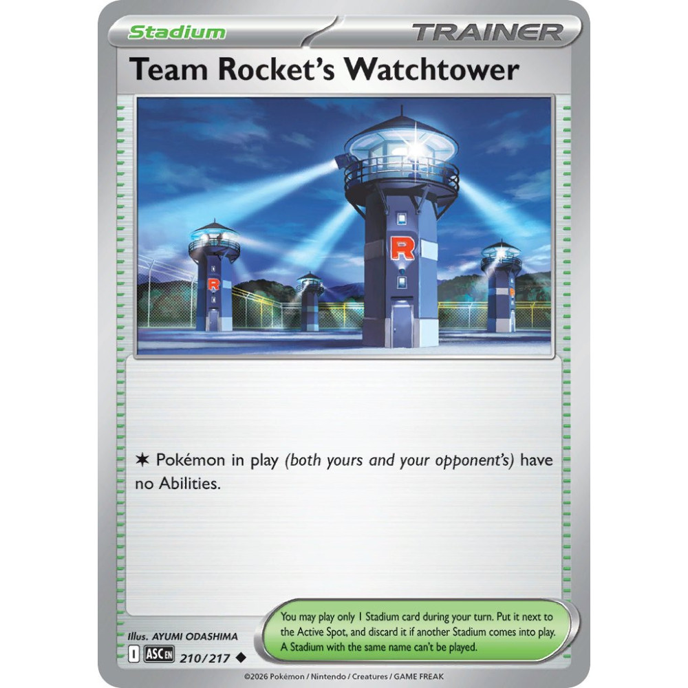 Team Rockets Watchtower | 210/217