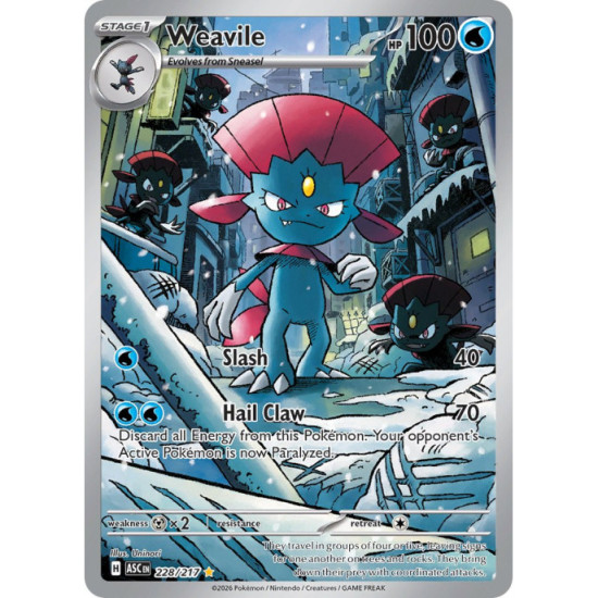 Weavile | 228/217