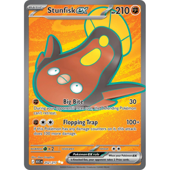 Stunfisk Ex | 252/217
