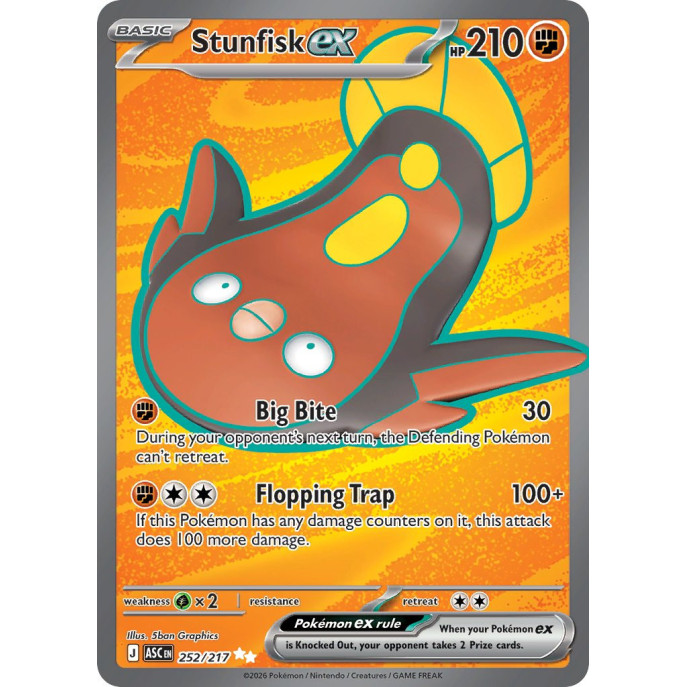 Stunfisk Ex | 252/217