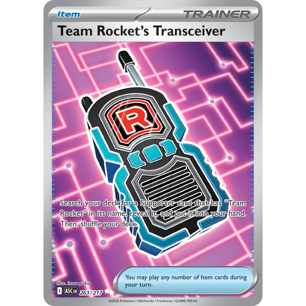 Team Rockets Transceiver | 263/217
