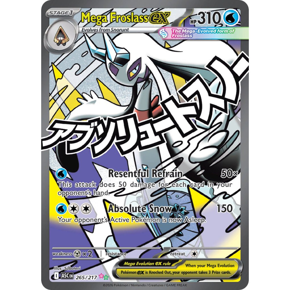 Mega Froslass Ex | 265/217