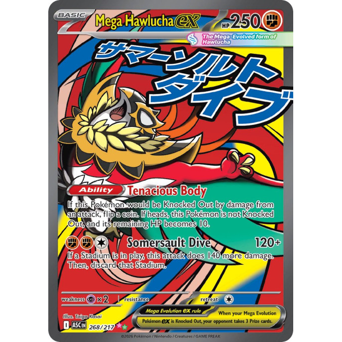 Mega Hawlucha Ex | 268/217