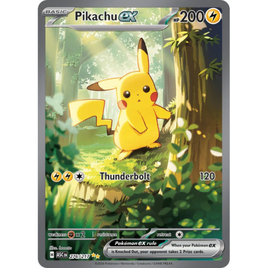 Pikachu Ex | 276/217