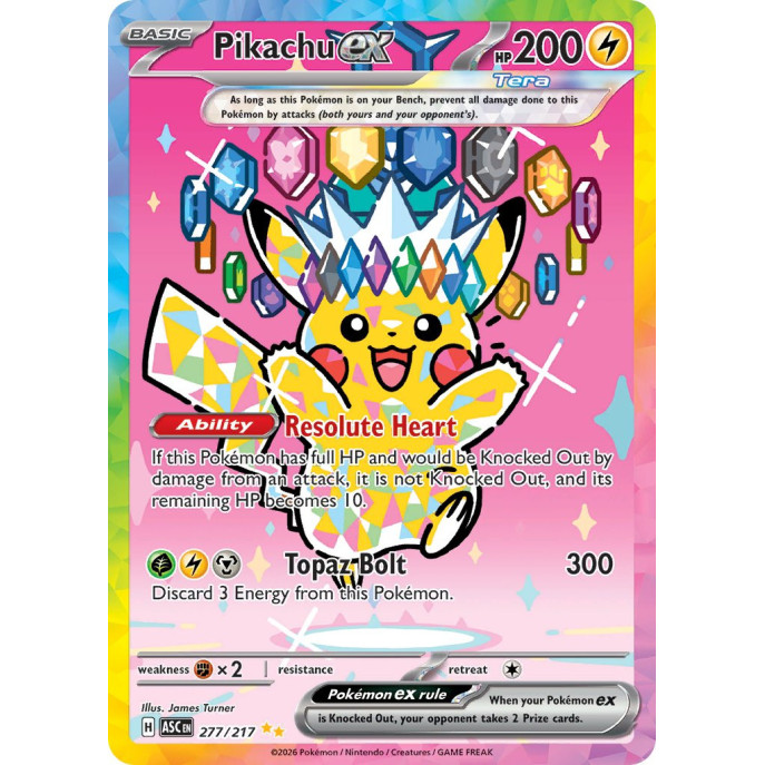 Pikachu Ex | 277/217