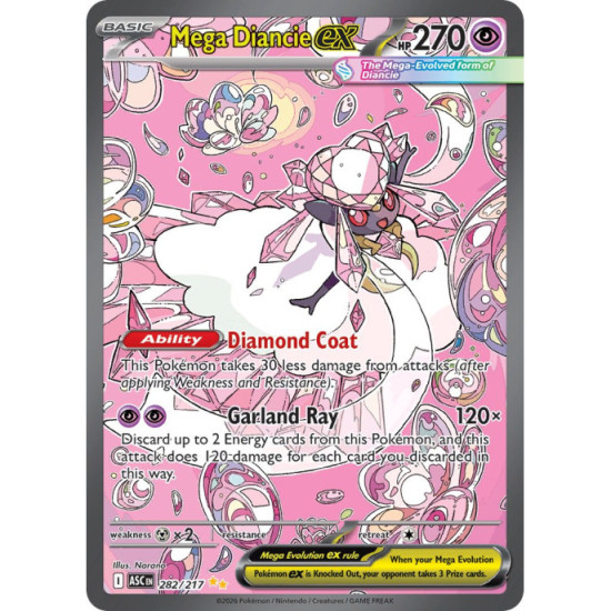 Mega Diancie Ex | 282/217