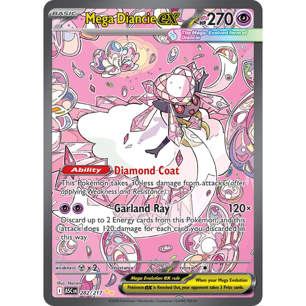 Mega Diancie Ex | 282/217