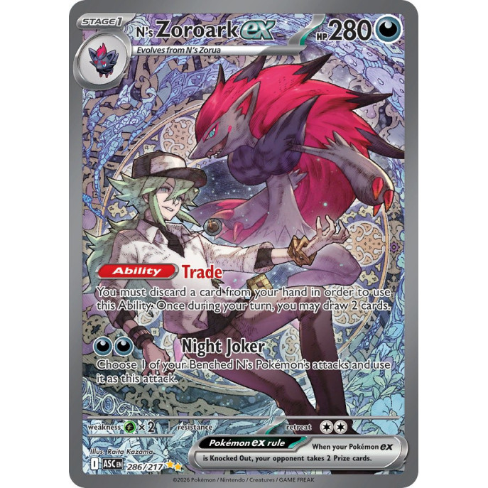 Ns Zoroark Ex | 286/217