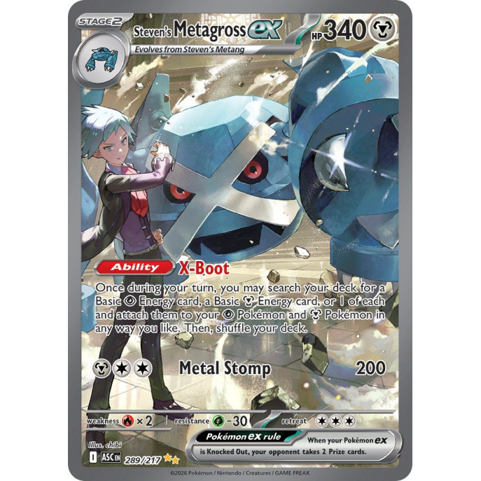 Stevens Metagross Ex | 289/217