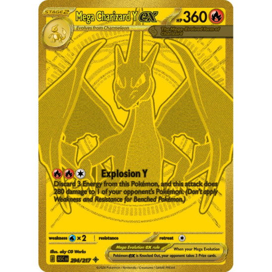 Mega Charizard Y Ex | 294/217