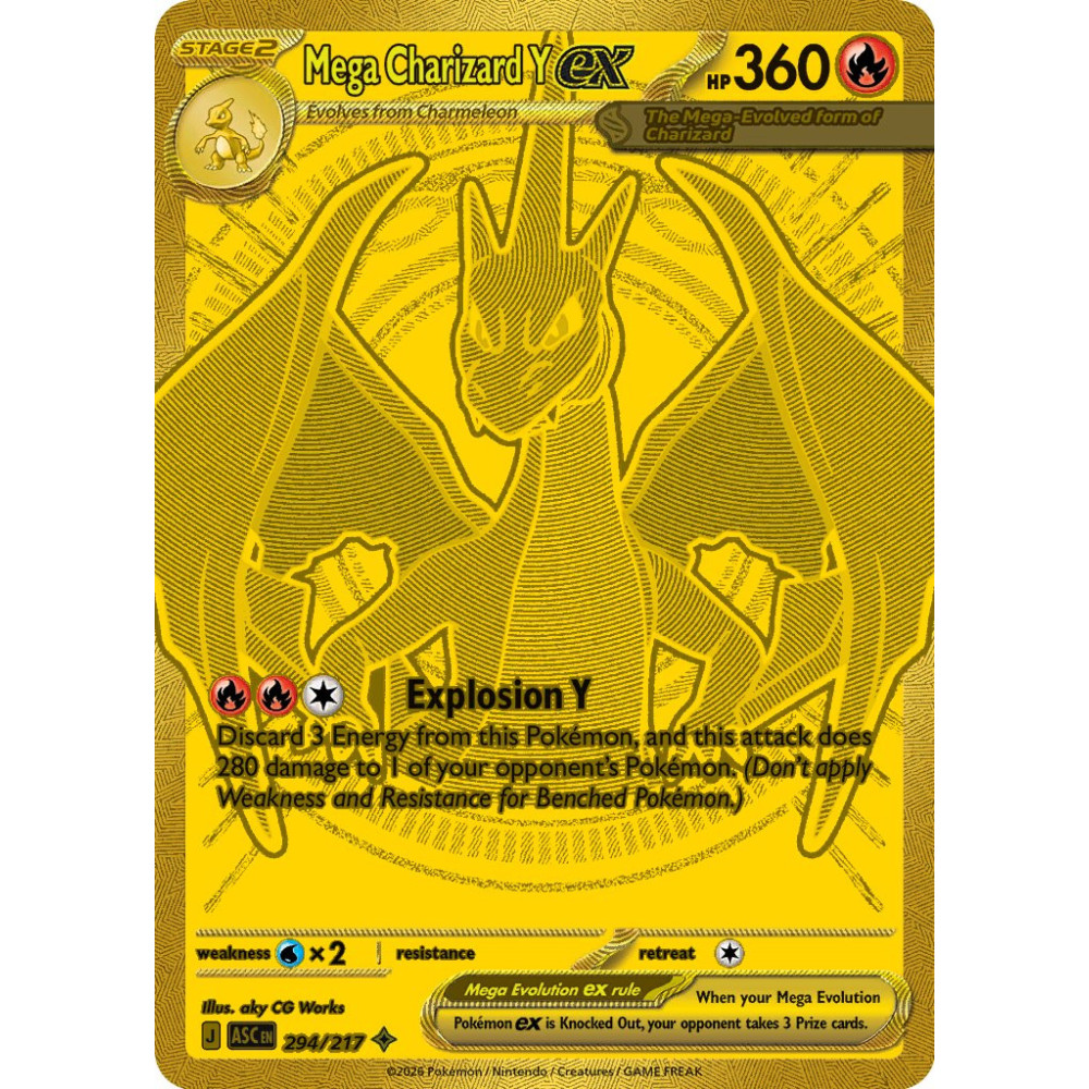 Mega Charizard Y Ex | 294/217